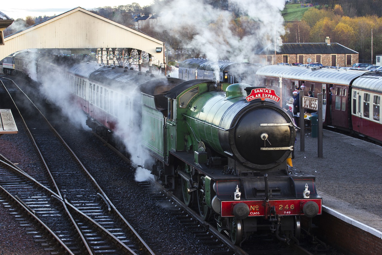 Must Experience Christmas Steam Trains in England UK Travel Blog