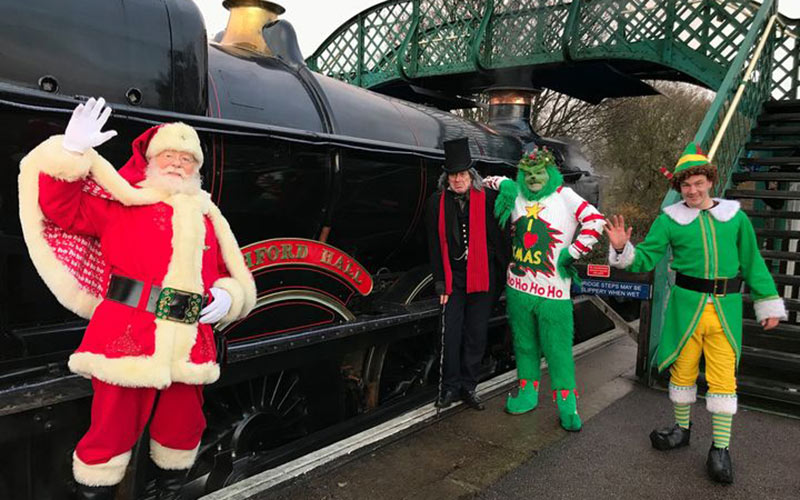 Epping Ongar Railway Santa Specials Essex