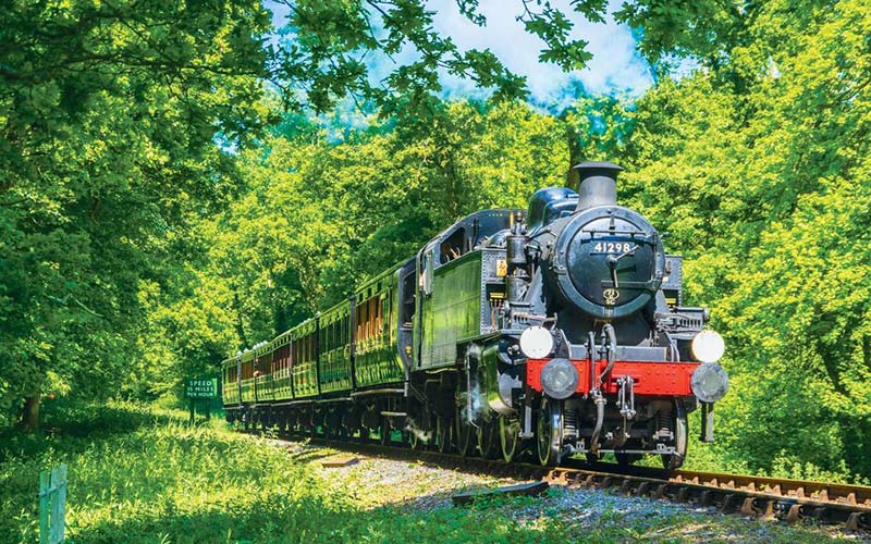 Isle of Wight Steam Railway Christmas Special Train