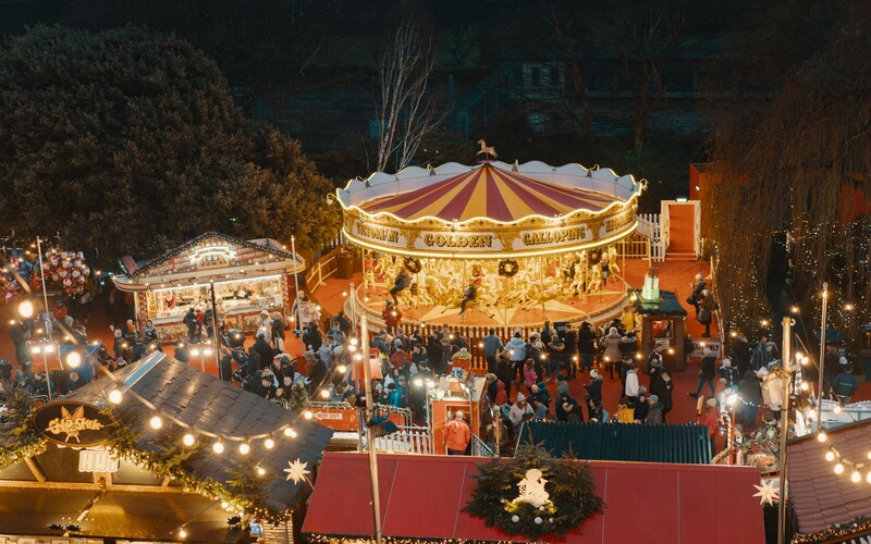 best Christmas market Edinburgh