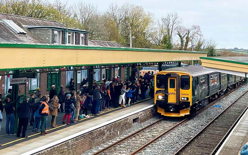 Dartmoor Line train UK