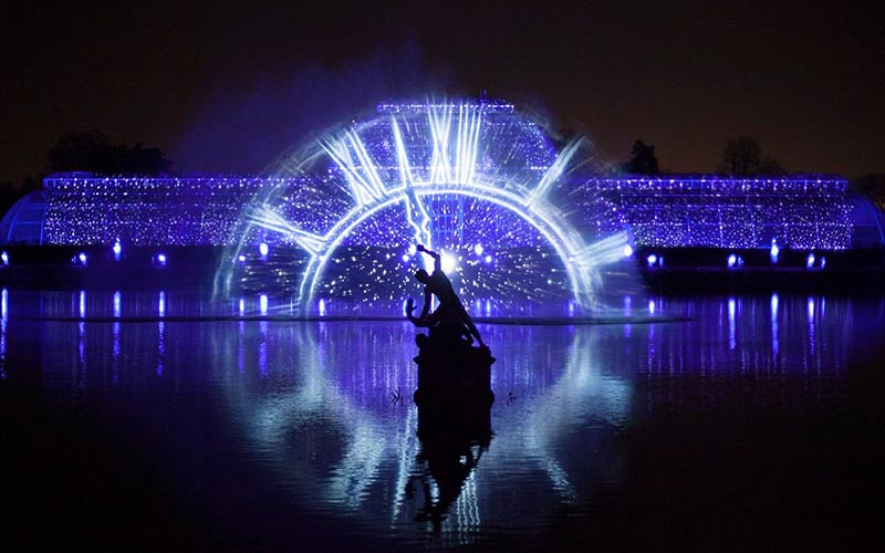 New years eve at Kew Gardens