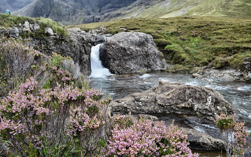 Springtime landscape in the Isle of Skye 